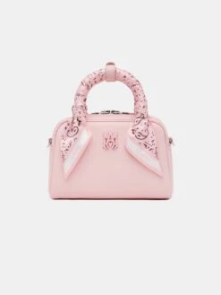 Amiri WOMEN - WOMEN'S MICRO BOWLING BAG - Pink(Women Womens Micro Bowling Bag Pink)