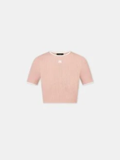 Amiri WOMEN - WOMEN'S MA BABY TEE - Dusk Pink(Women Womens Ma Baby Tee Dusk Pink)